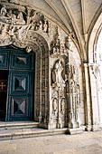 Lisbona - Monasteiro dos Jeronimos. Chiesa di Santa Maria il portale occidentale